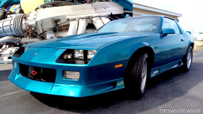 El Camaro Z28 De 1992 Emerge Del Almacenamiento Eterno Con 1,324 Millas | Carscoops